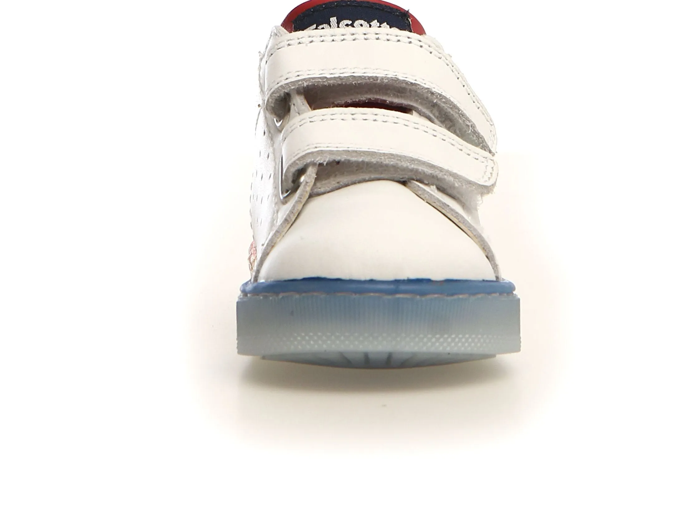 Falcotto Salazar VL Boy's and Girl's Sneakers - White/Azure/Green Neutral Colors
