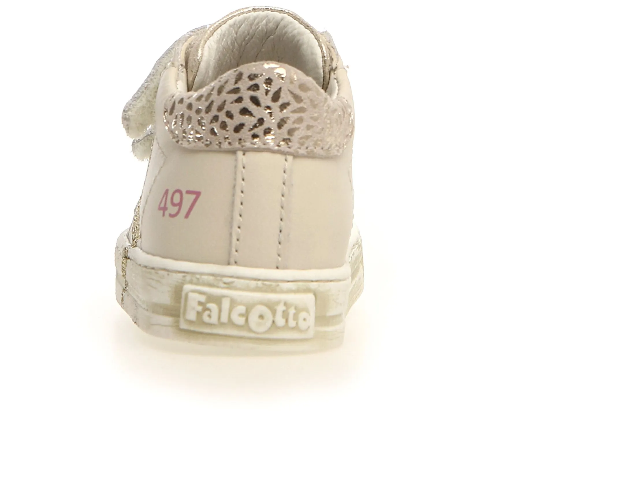 Falcotto Salazar VL Girl's Sneakers - Platinum/Milk Contemporary Kids