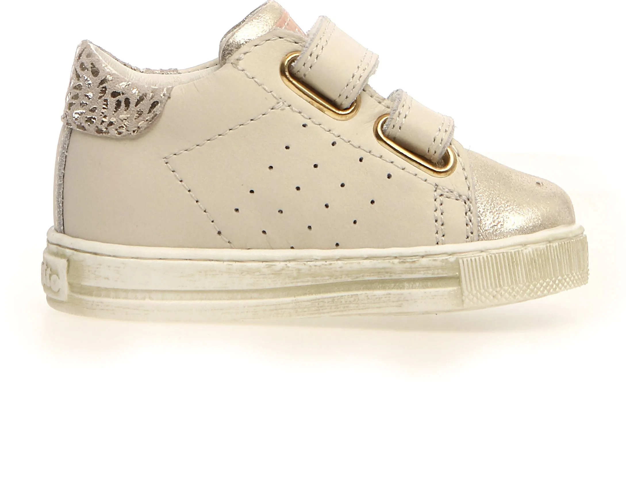 Falcotto Salazar VL Girl's Sneakers - Platinum/Milk Contemporary Kids