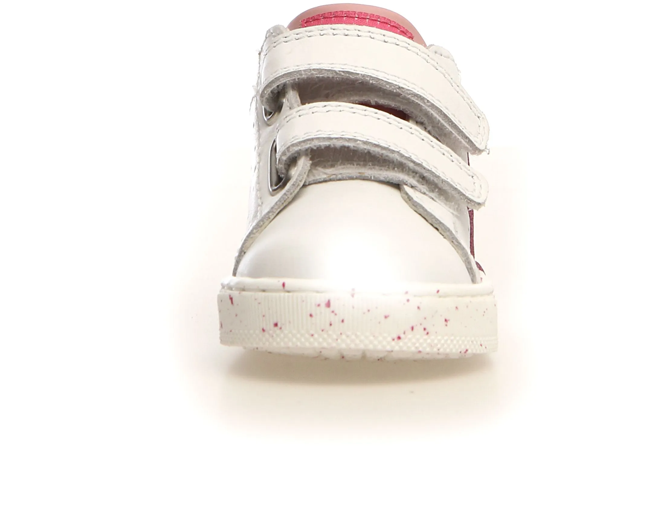 Falcotto Salazar VL Girl's Sneakers - White/Capri/Fuchsia Elegant Kids
