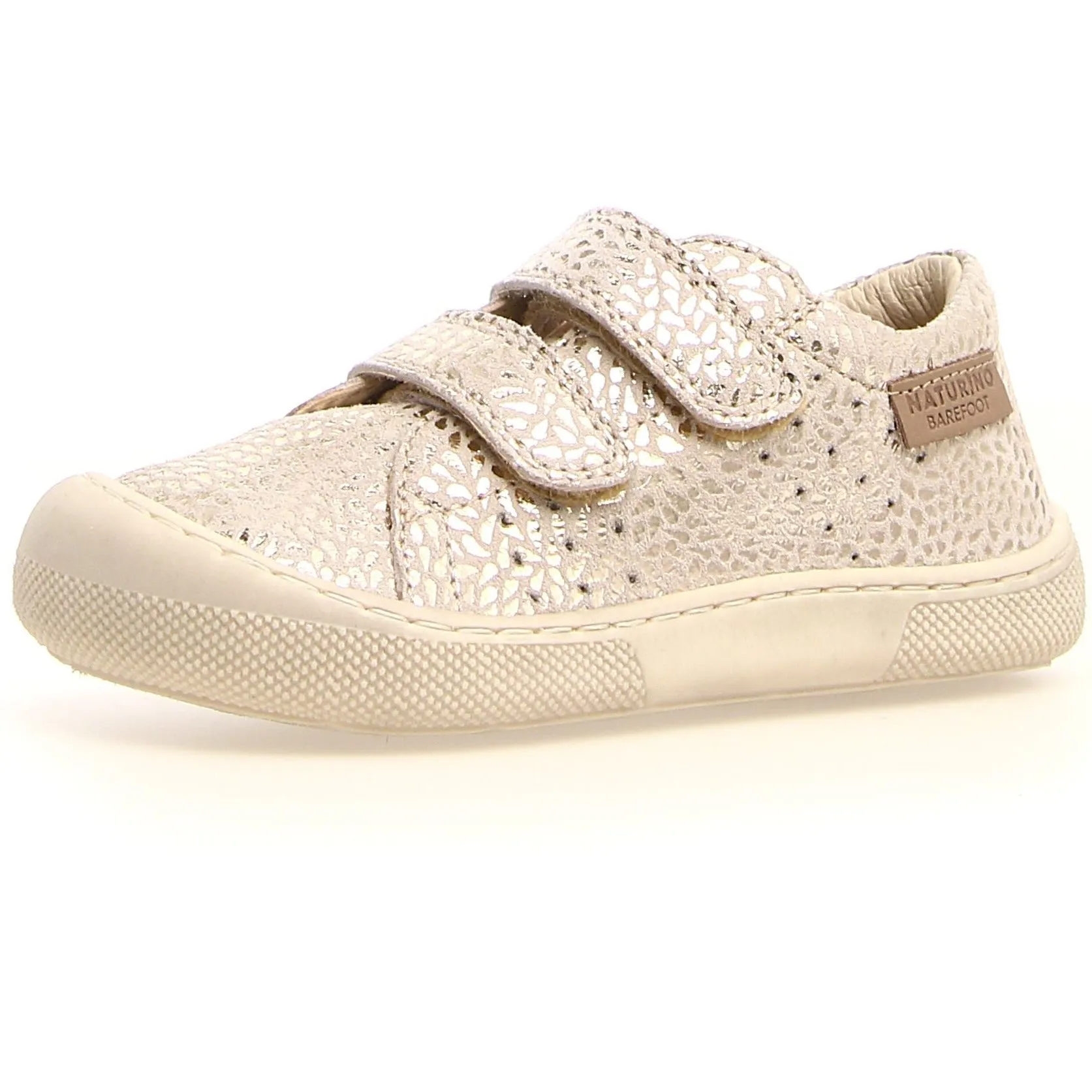 Naturino Bira VL Girl's Casual Shoes - Platinum Polka - dotted kids' items