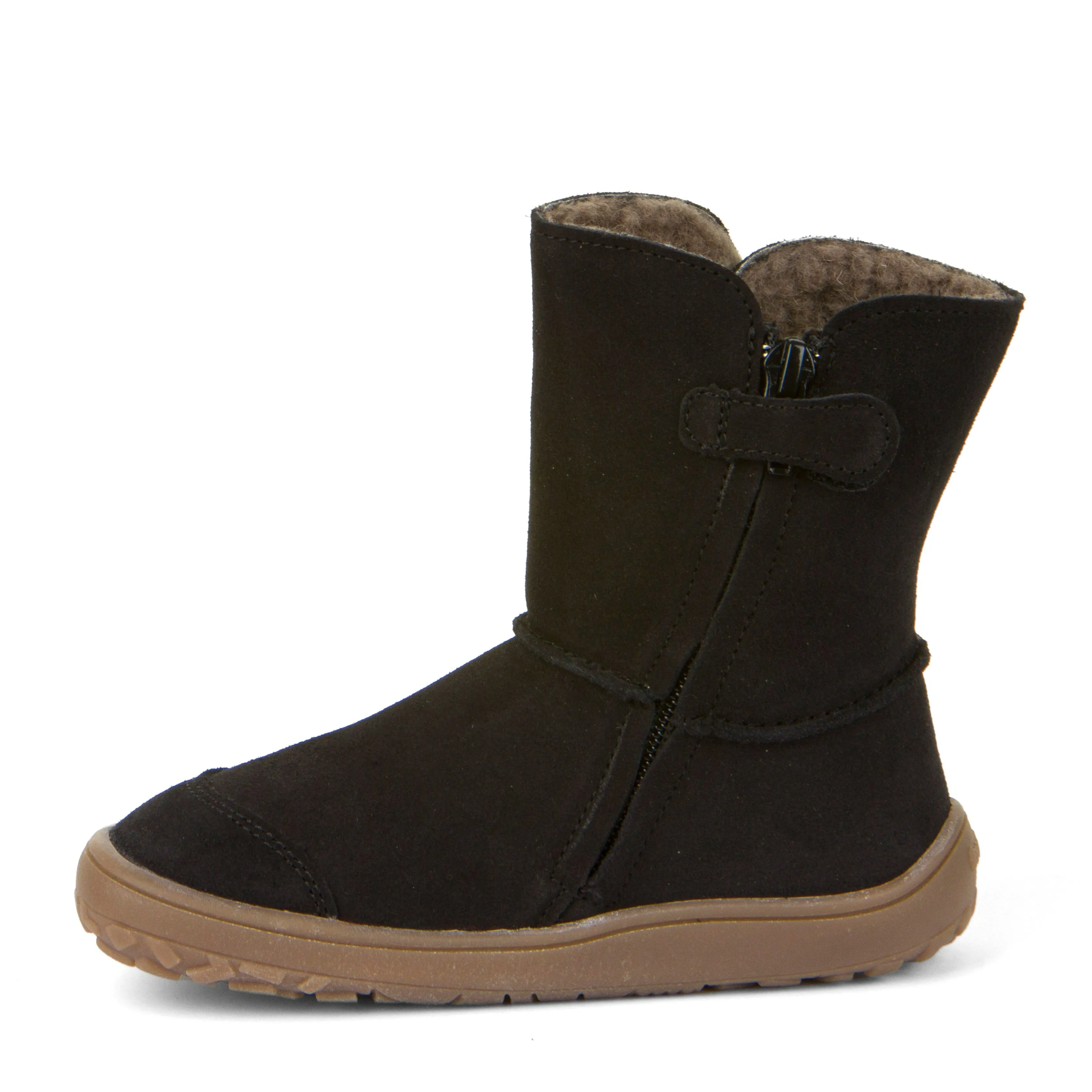 Fast Delivery Froddo Kid's Barefoot Tex Suede Waterproof Boots - Black