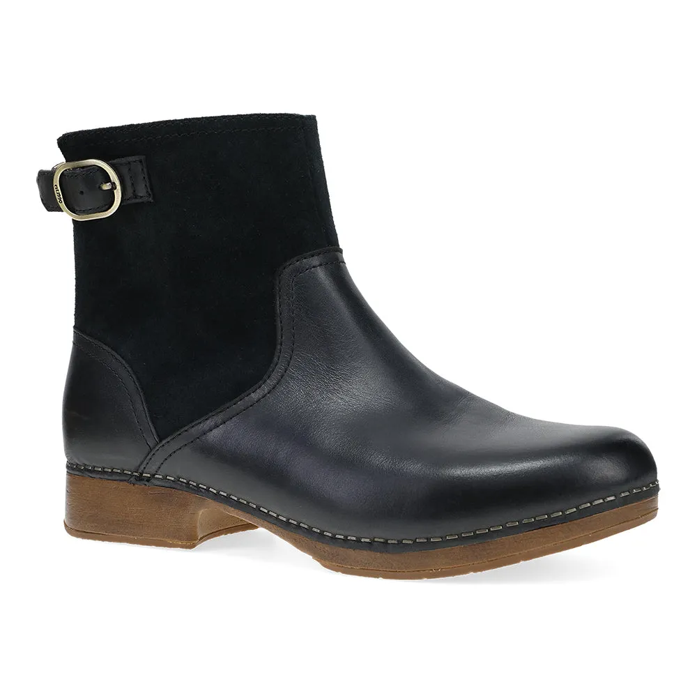 Dansko Monique Leather Burnished Ankle Boot | Simons Shoes
