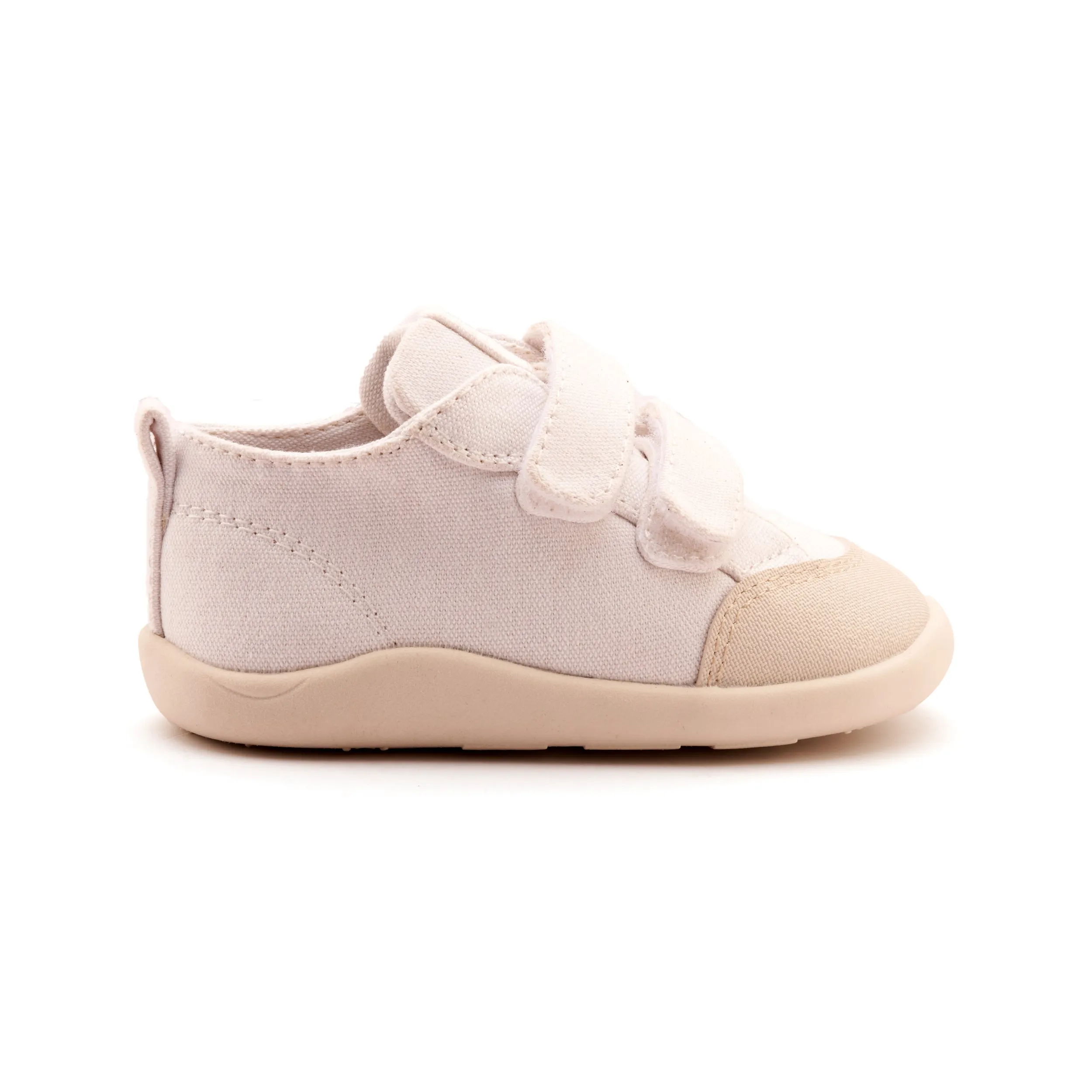 Faux Fur Kids Old Soles Boy's and Girl's Salty Ground Casual Shoes - White Canvas