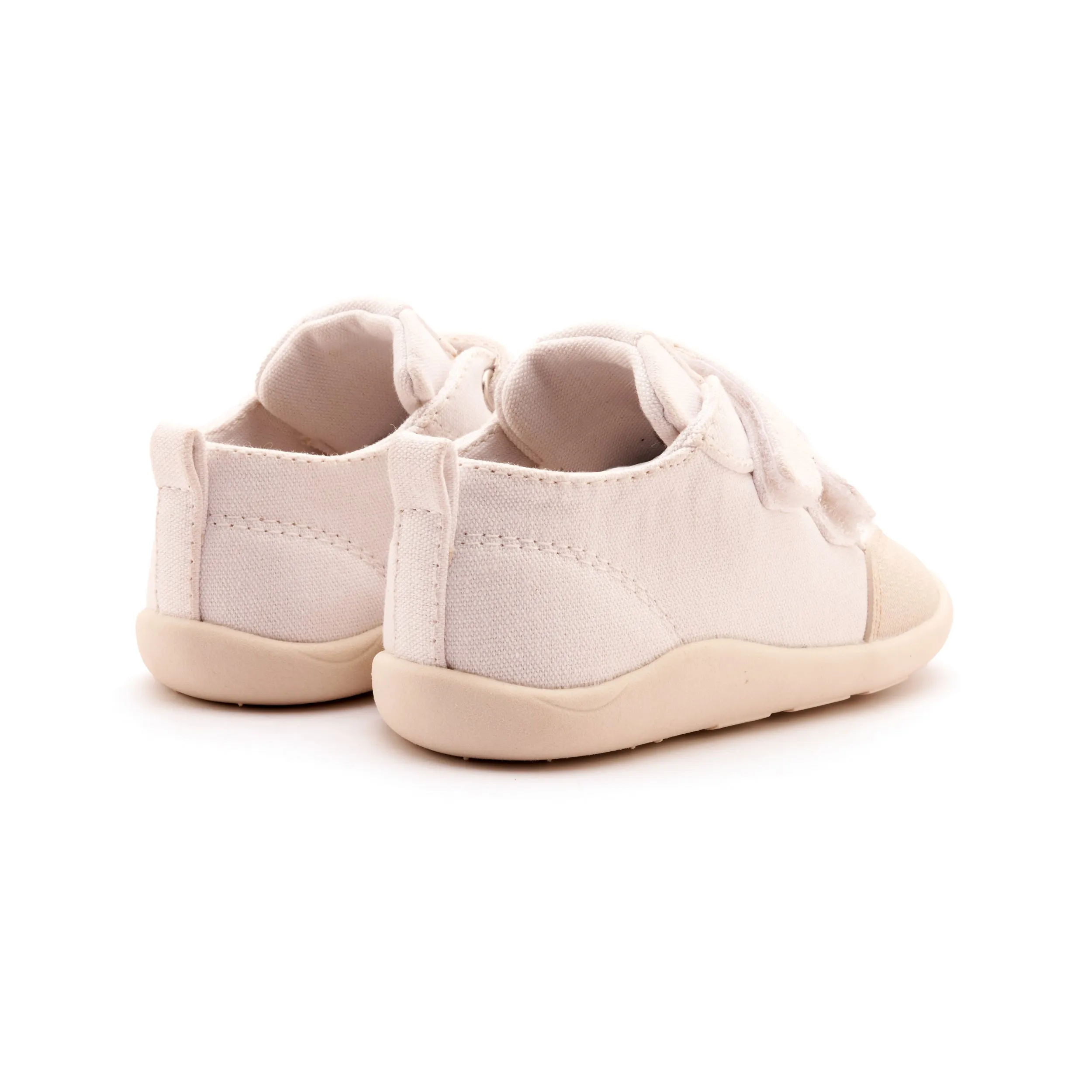 Faux Fur Kids Old Soles Boy's and Girl's Salty Ground Casual Shoes - White Canvas