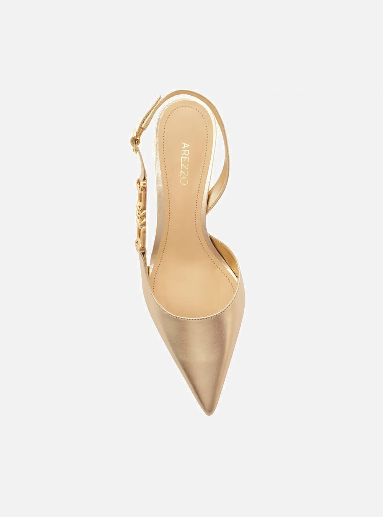 Faye Leather  Stiletto Pump High-Quality Heels