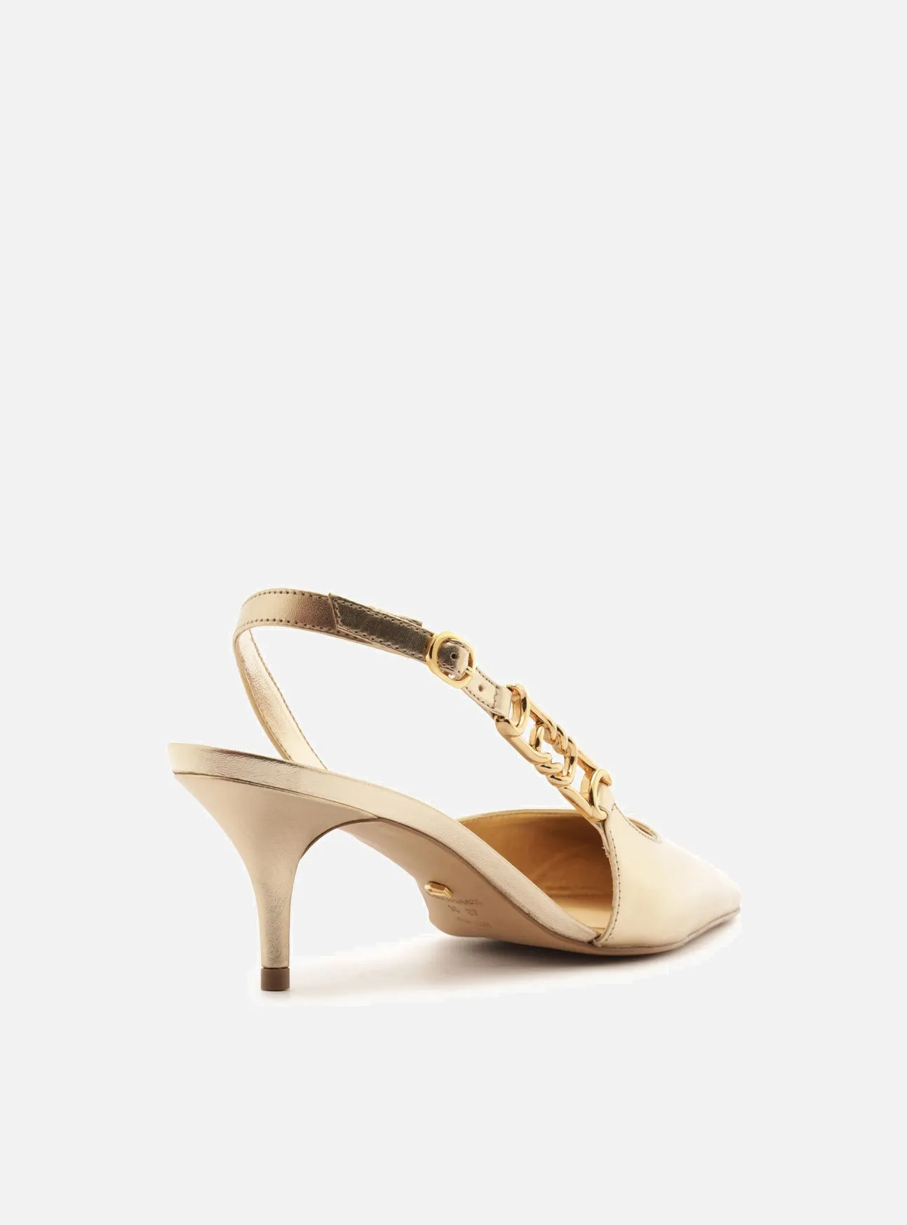 Faye Leather  Stiletto Pump High-Quality Heels
