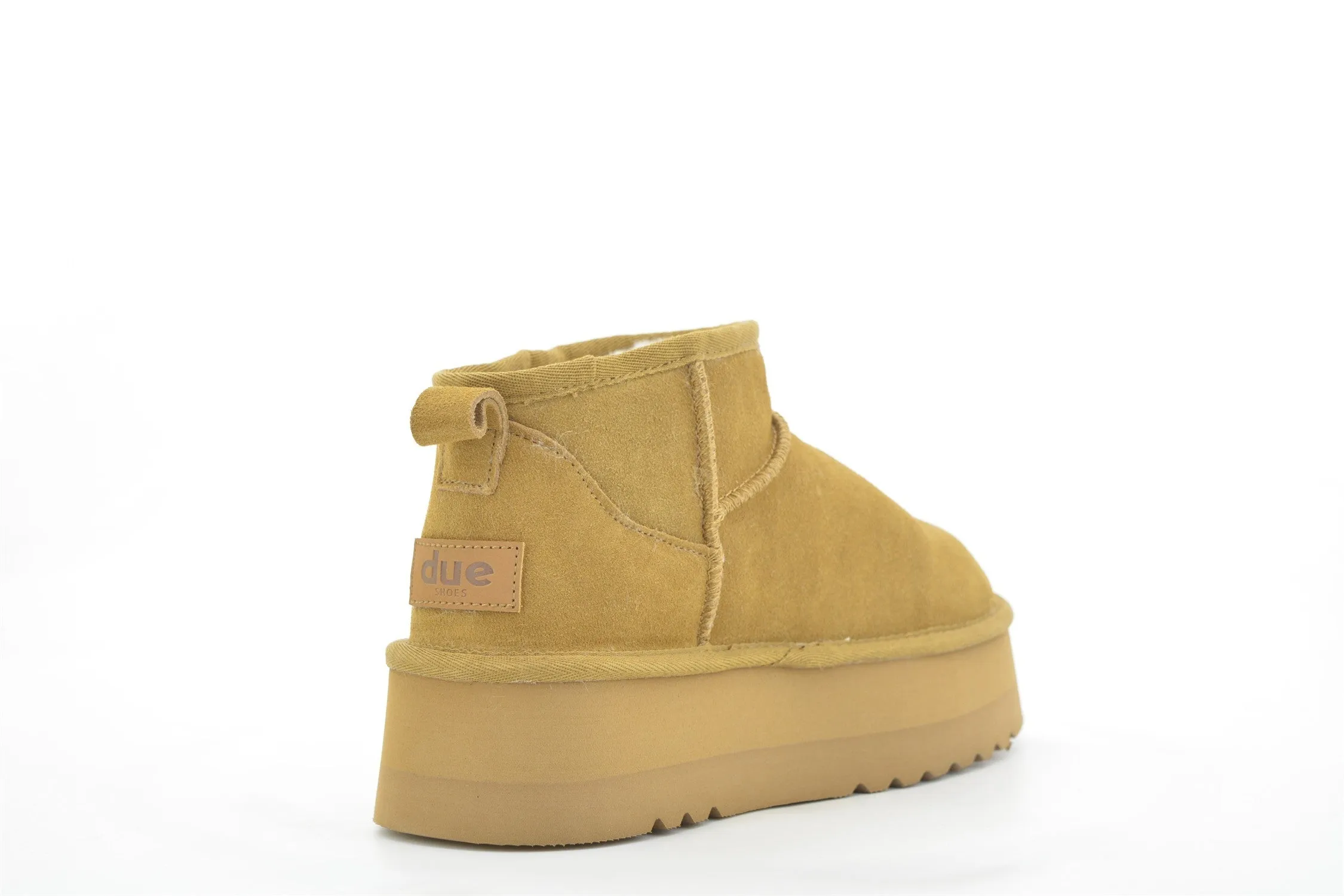 Feather Heels VERONA LOW PLATFORM II CAMEL