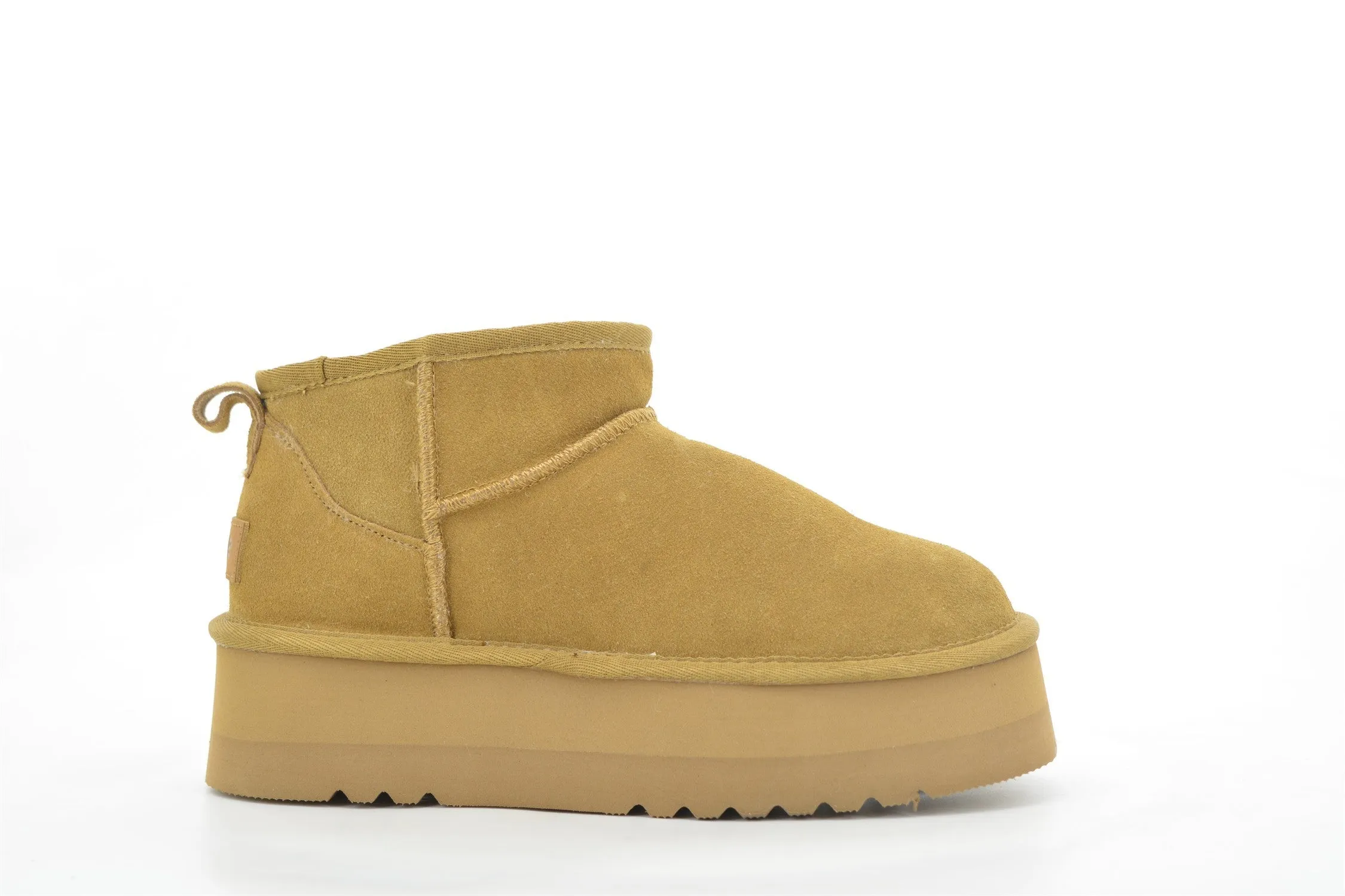 Feather Heels VERONA LOW PLATFORM II CAMEL