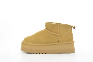 VERONA LOW PLATFORM II CAMEL Wedding Reception Shoes