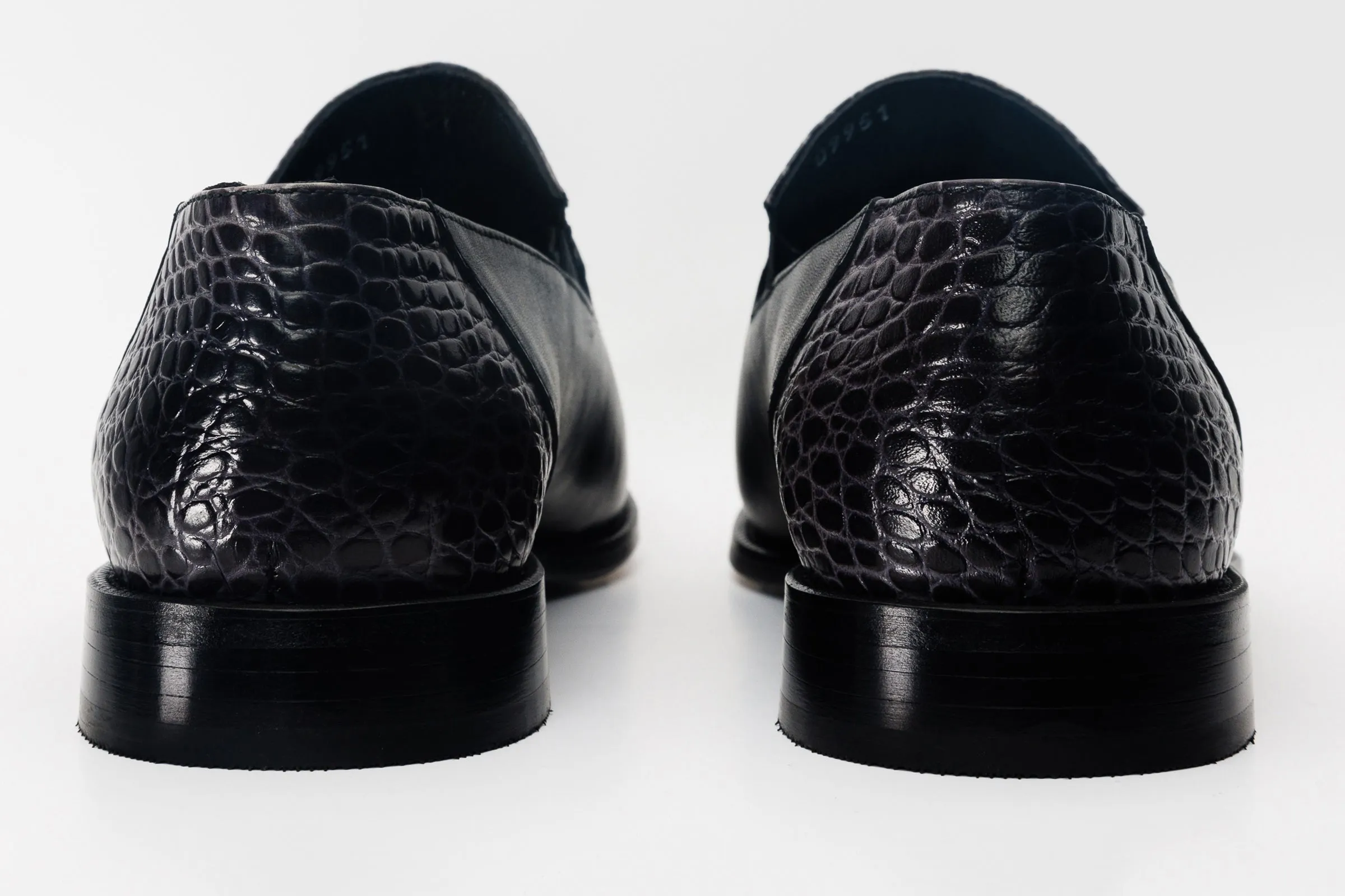Feather-Soft The Mississippi Black Leather Loafer Men Shoe