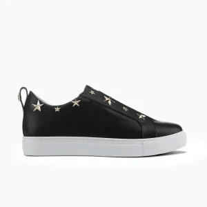 Fashion Heels for Summer Felix Sneaker | Black leather