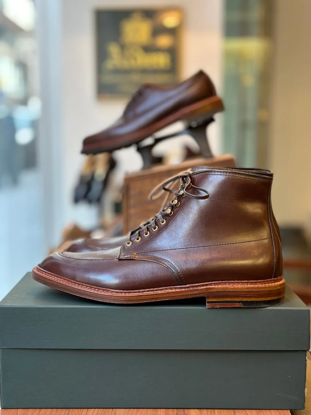 Firm Step 40577H - Stitchdown "Otis" Indy Boot in Brown Calf