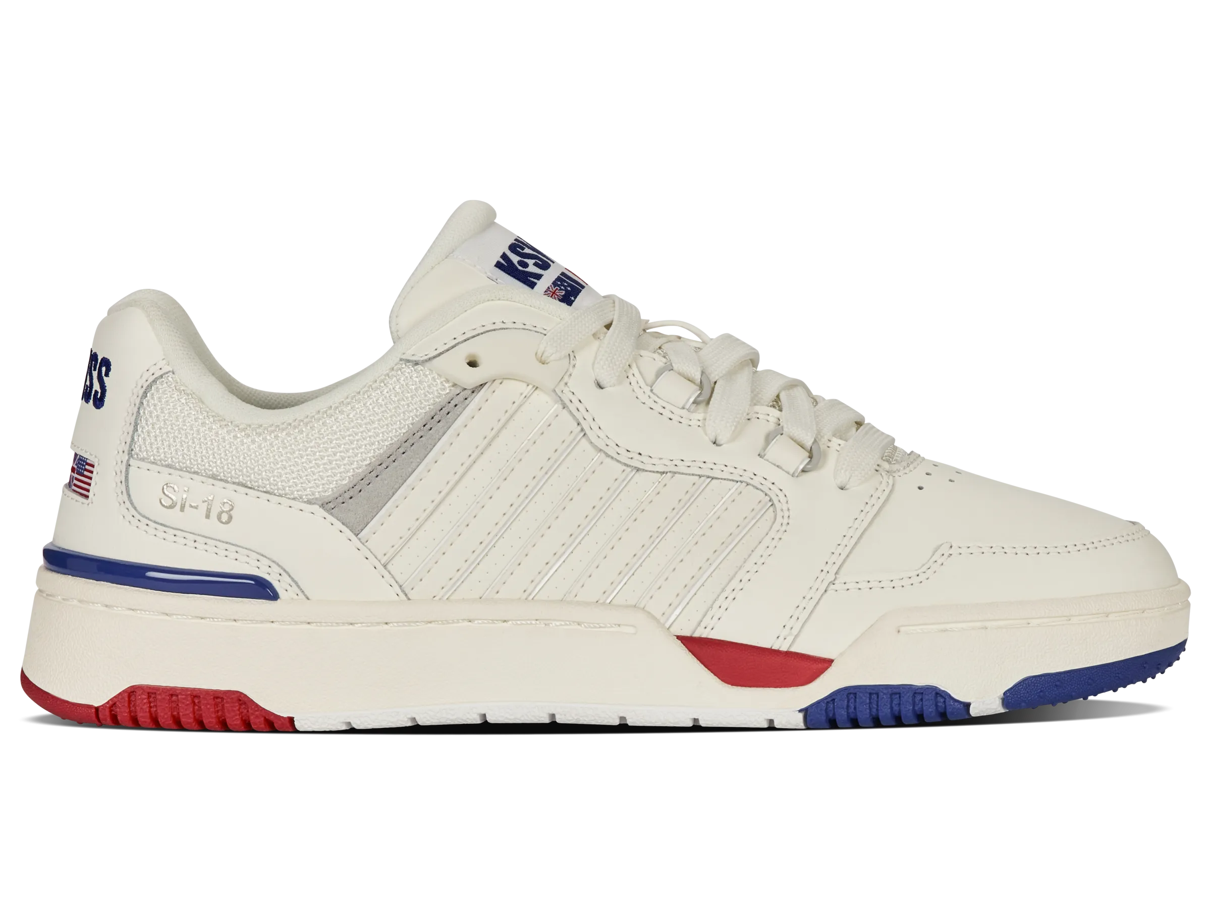 08531-150-M | SI-18 RIVAL | SNOW WHITE/NAVY/RED Walk Flex