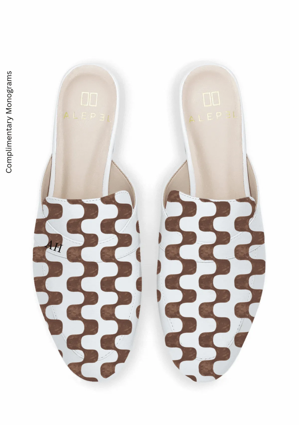 Flexible Cushion Foam Warm Retro White Mule