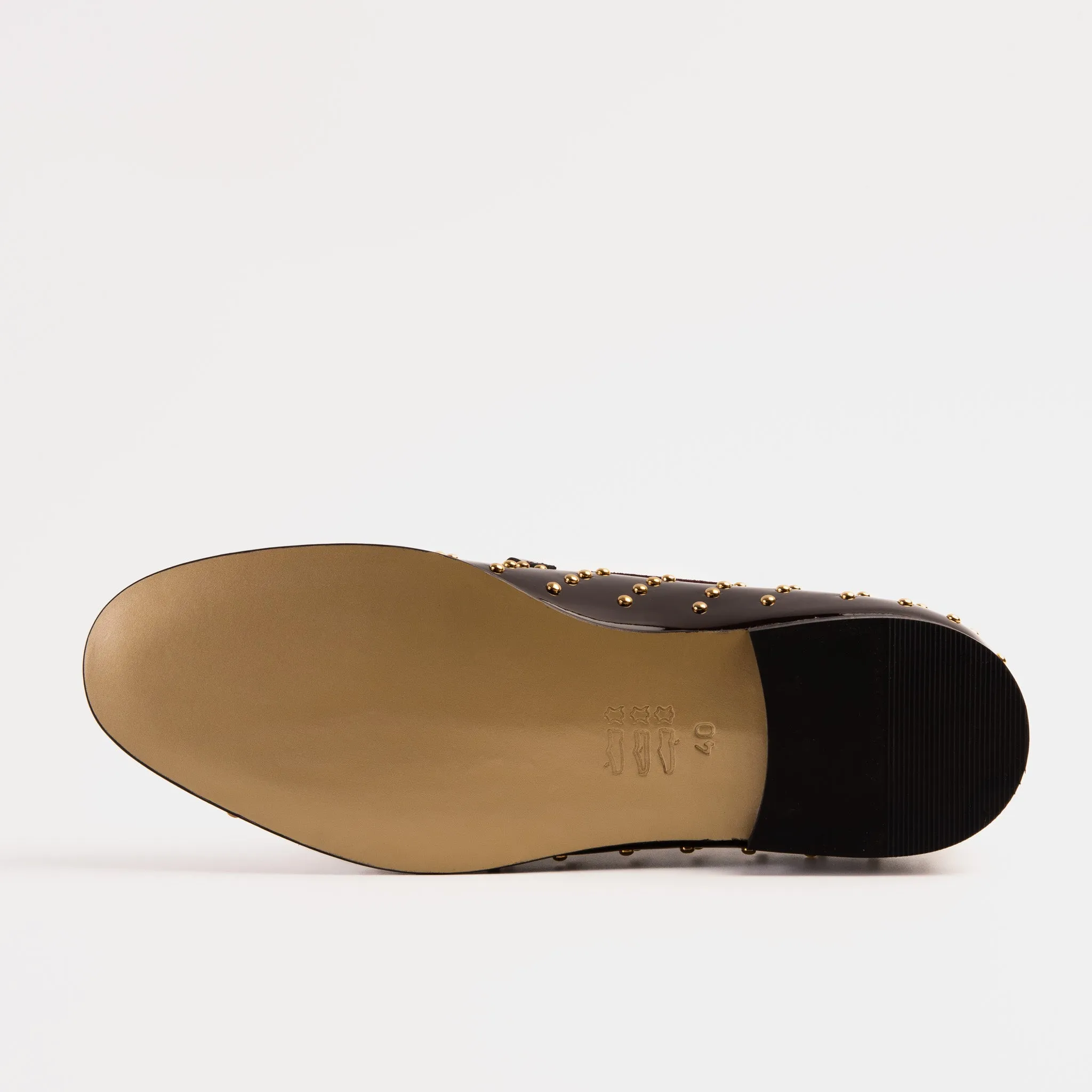 Flexible Design The Jupiter  Shoe Burgundy Spike Leather  Bit Dress Loafer Limited Edition Men Shoe