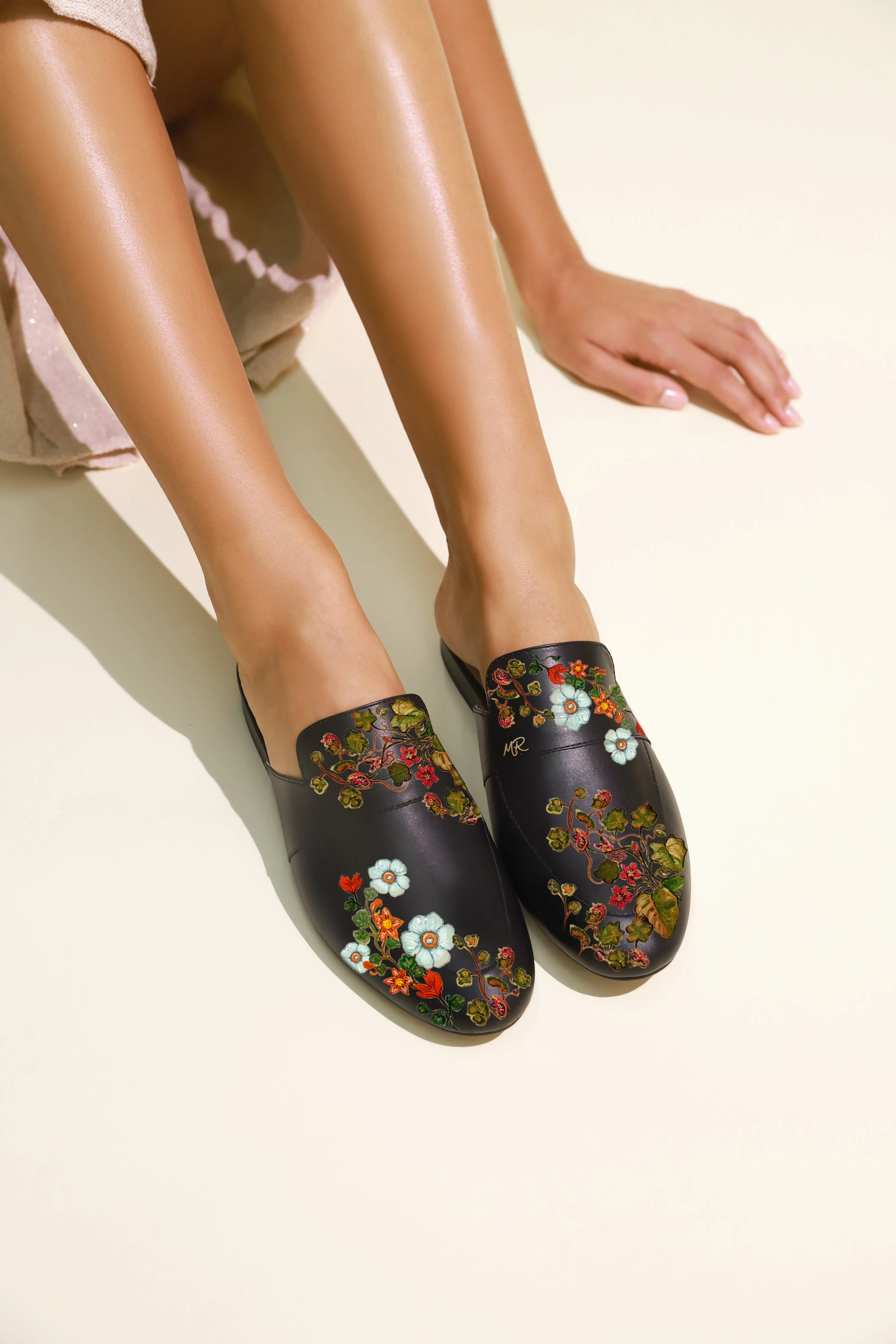 Flexible Foam Dreamscape Black Mule