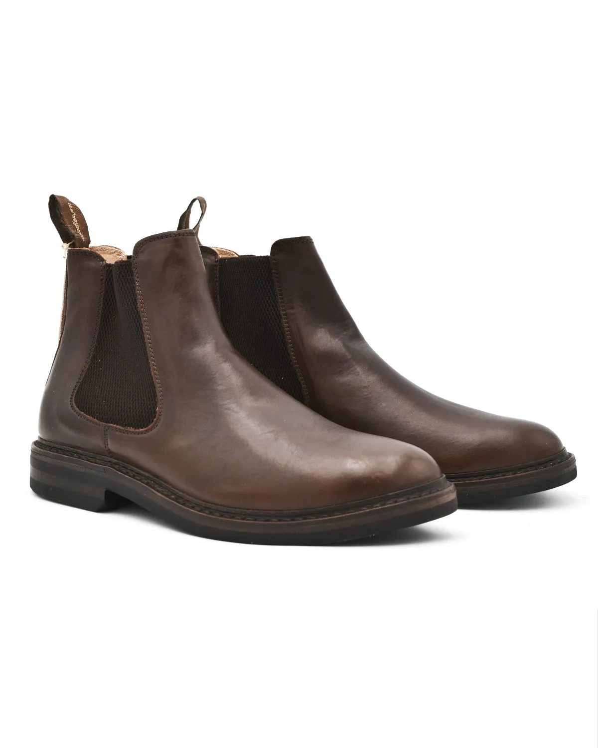 Flexible Gear Astorflex Kudoflex Chelsea Boot in Dark Brown Leather