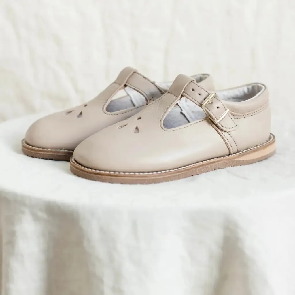 Flora T-Strap - Truffle Sophisticated Designs