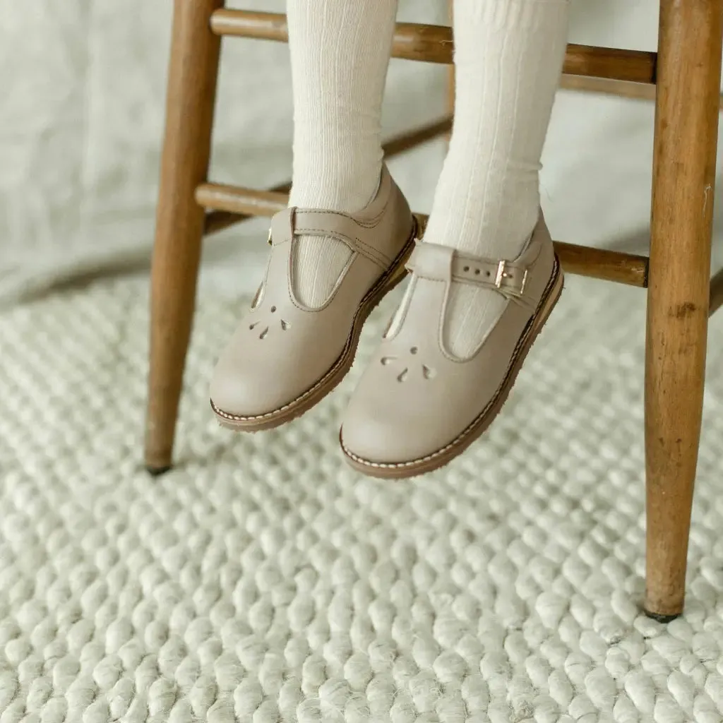Flora T-Strap - Truffle Sophisticated Designs