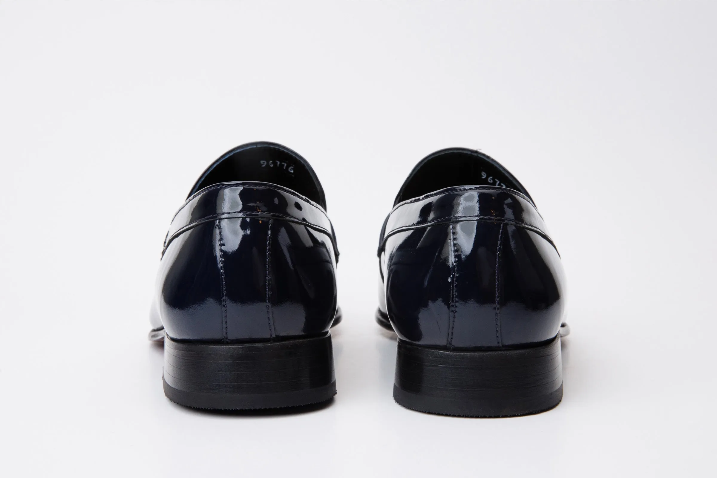 Flow-Tech The Dodoma Navy Patent Leather Loafer Men Shoe