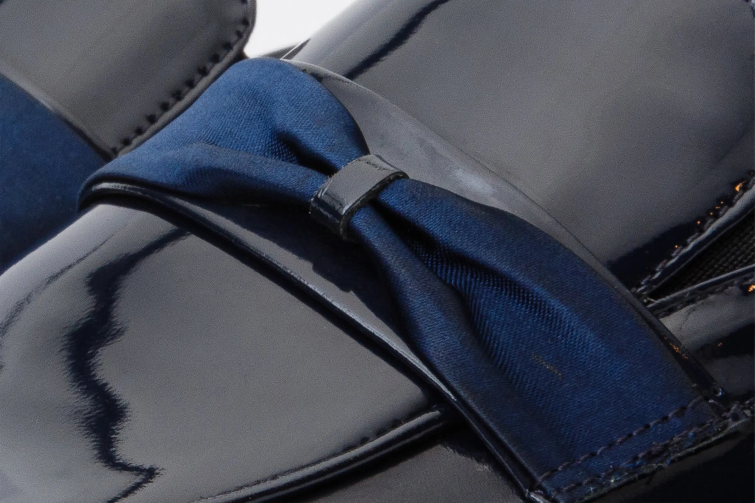 Flow-Tech The Dodoma Navy Patent Leather Loafer Men Shoe