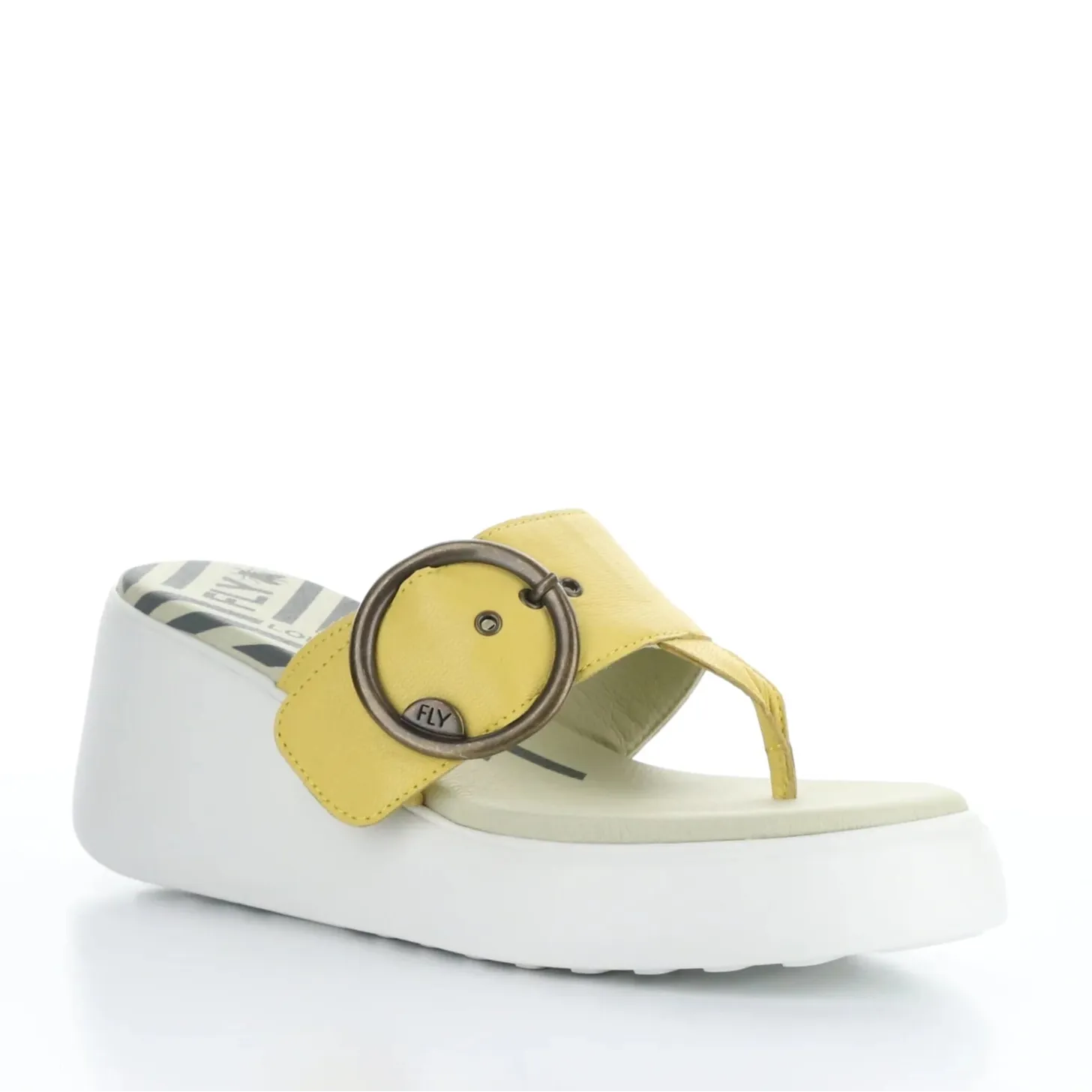 FLY LONDON DAFI - YELLOW Fashionable Sandals