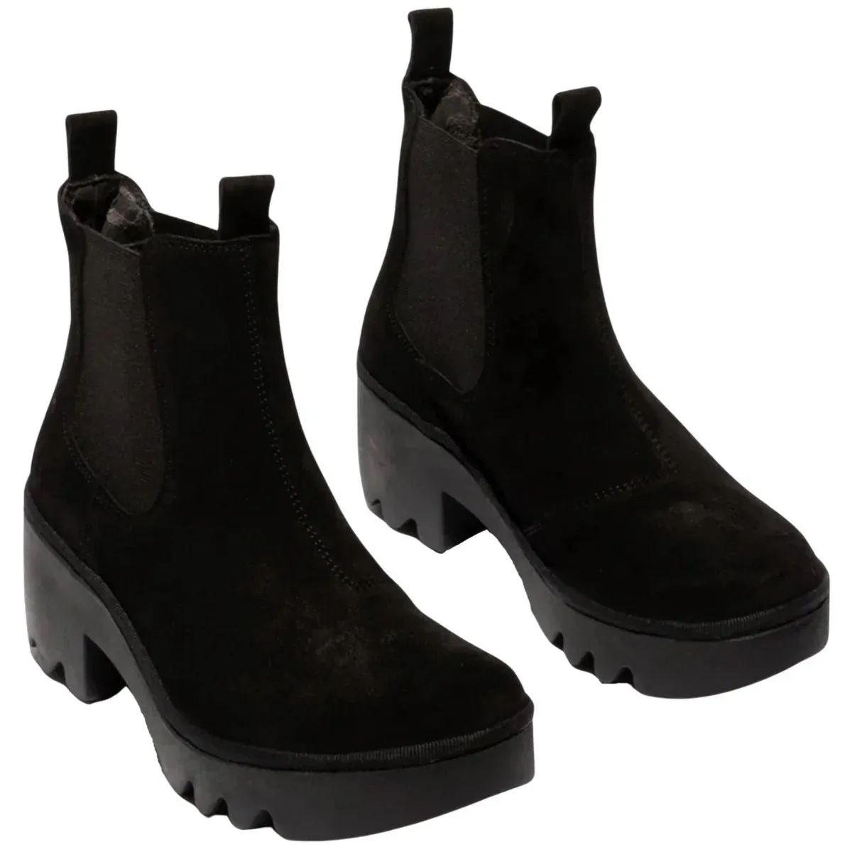 FLY LONDON TRIG - BLACK Tread Secure