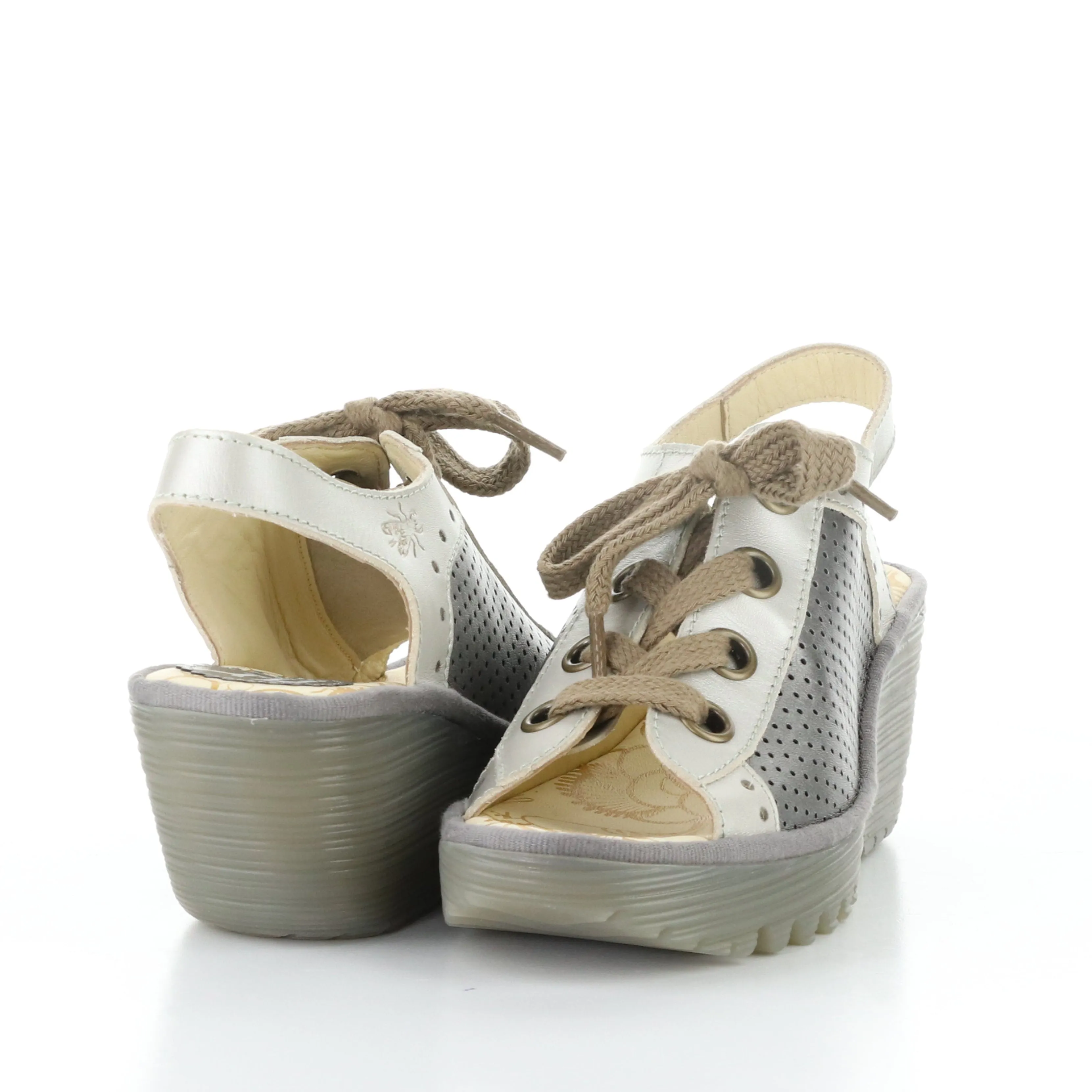 FLY LONDON YUTA - SILVER Smooth Fit