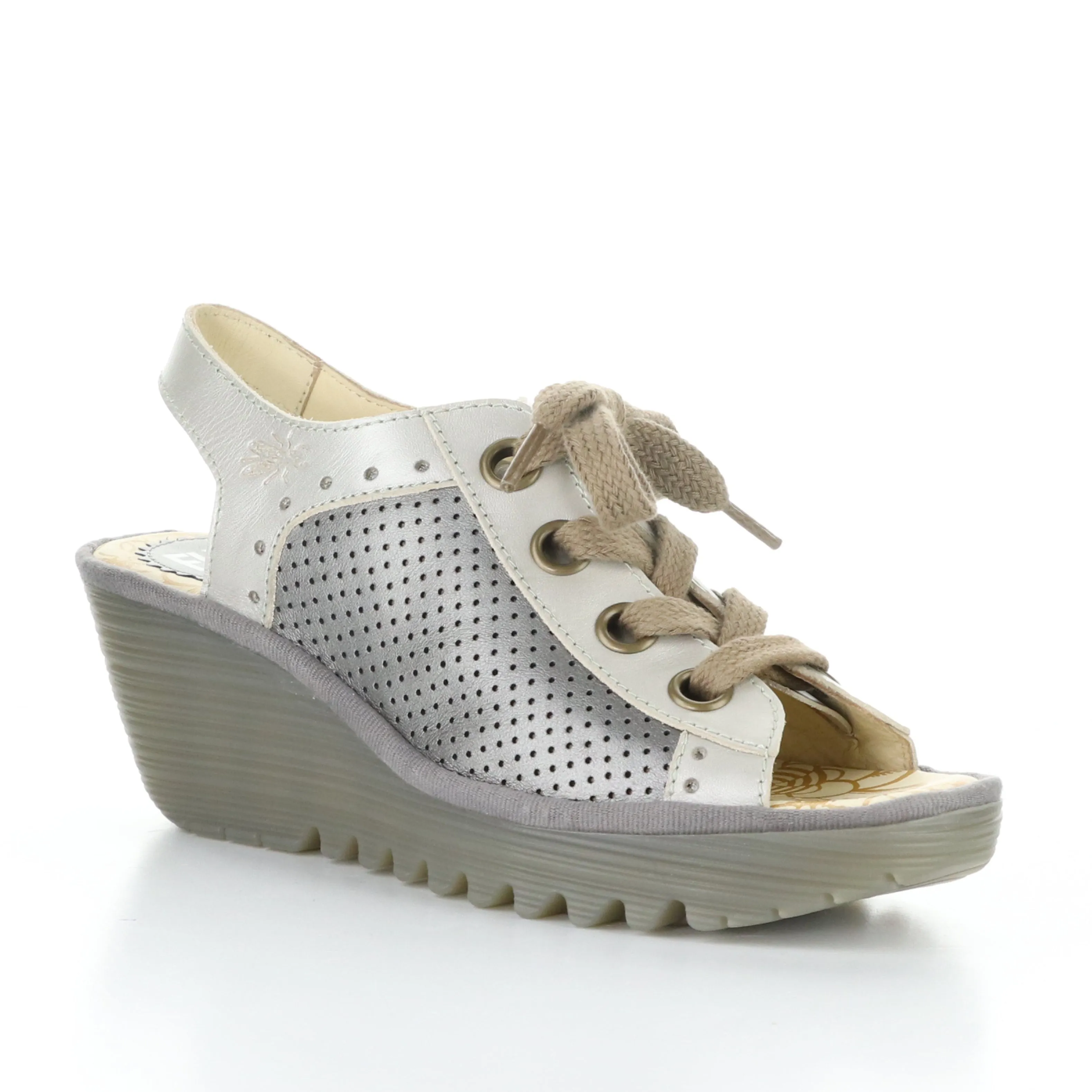 FLY LONDON YUTA - SILVER Smooth Fit
