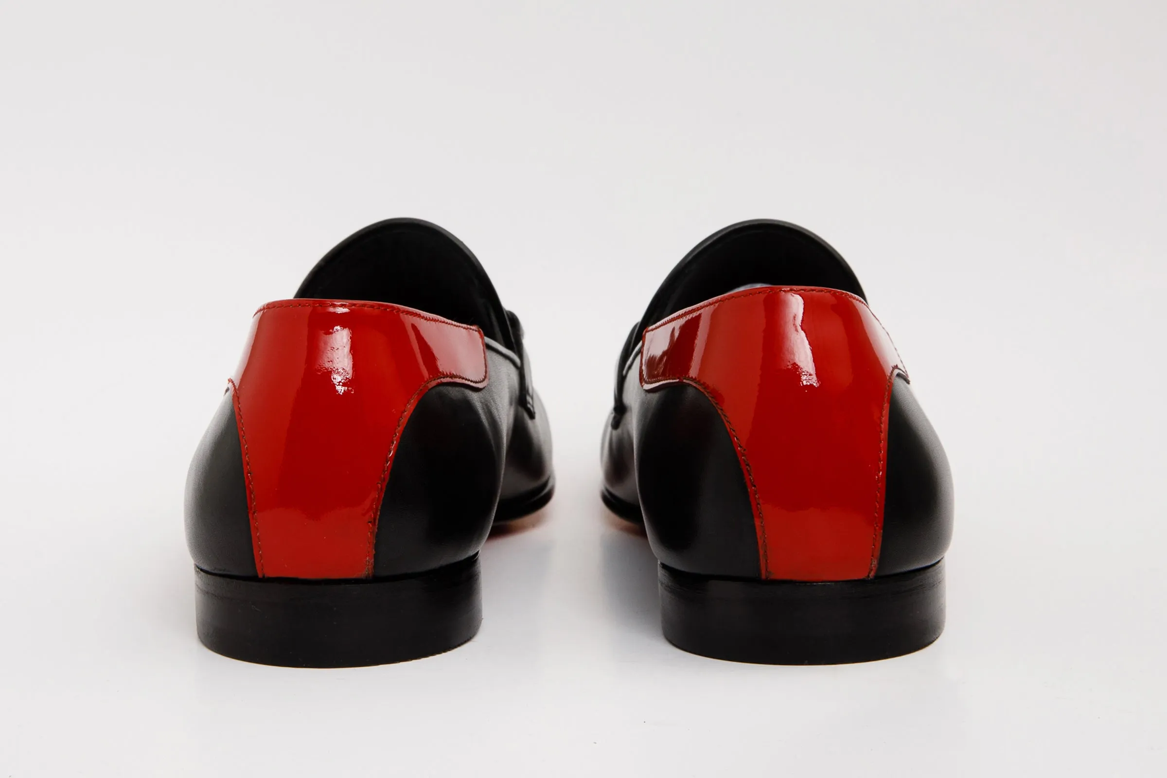 Free-Move The Maratea Black Leather shoe Bit Loafer Men  Shoe