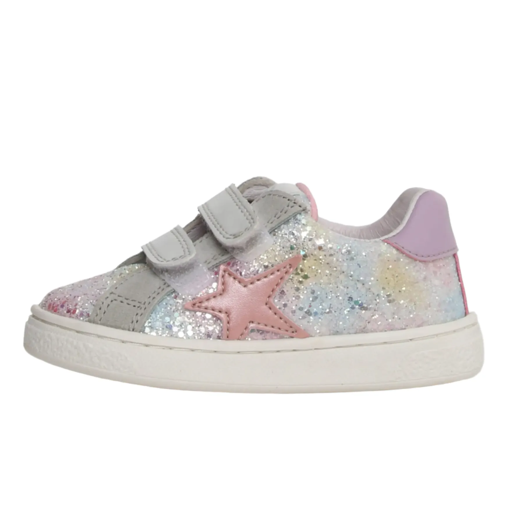 Free Shipping Naturino Girl's Pinn Vl Casual Shoes - Multi / Pink / Lilac