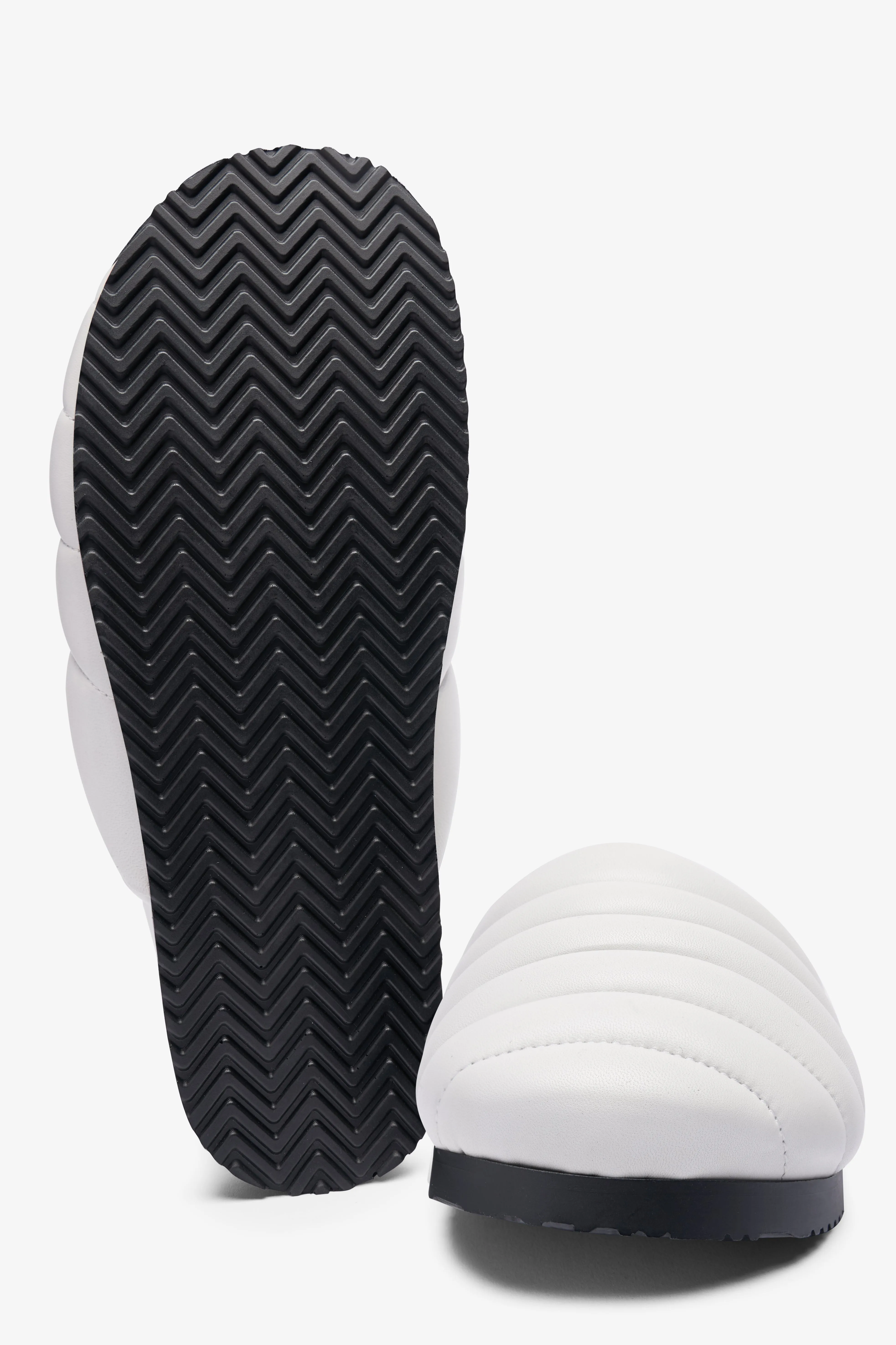 fresh feel Quincy Padded White Nappa