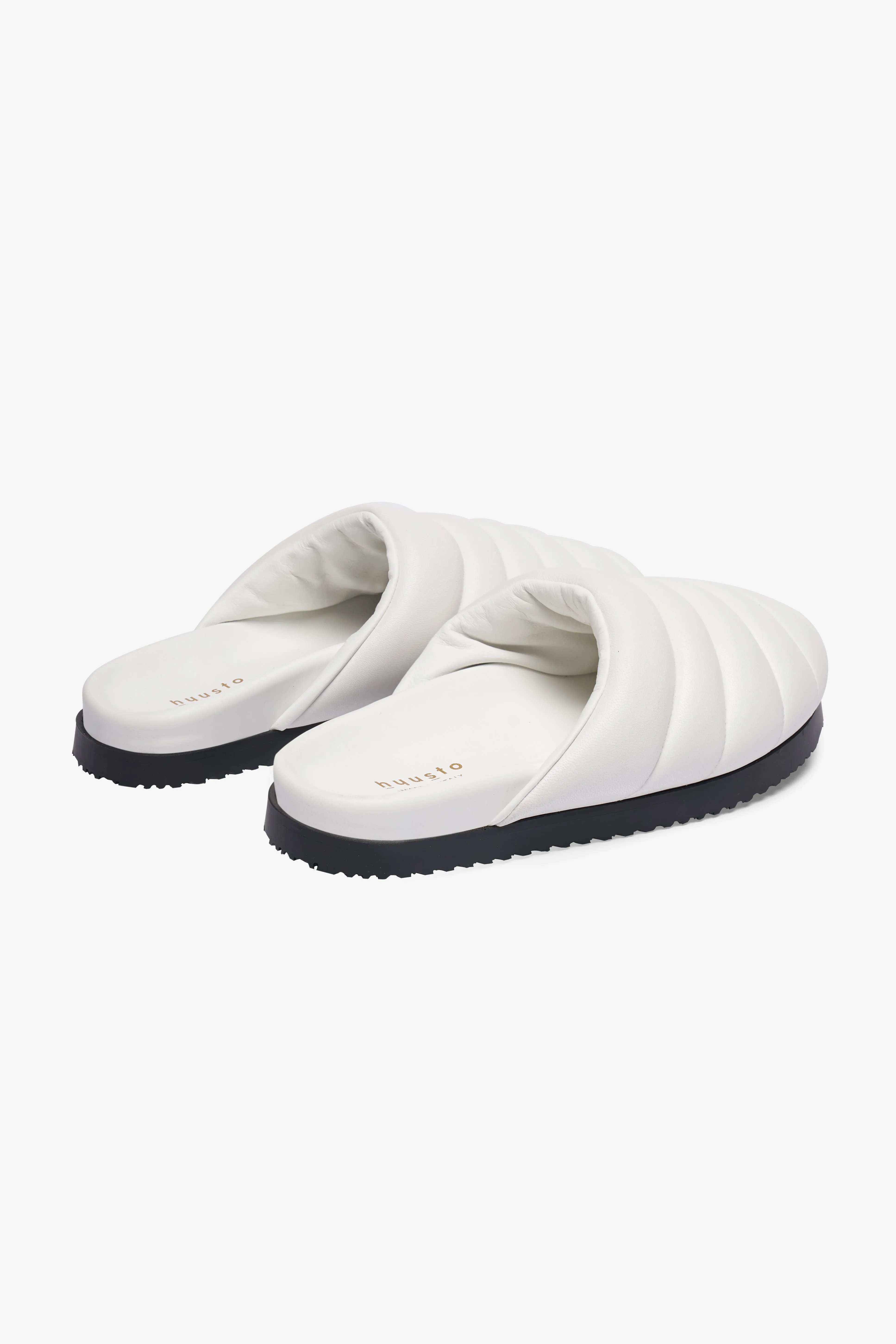 fresh feel Quincy Padded White Nappa