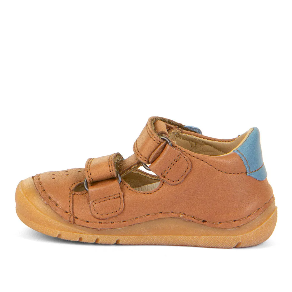 Froddo Boy's and Girl's Paix Up Double Sandals - Brown Bow Kids