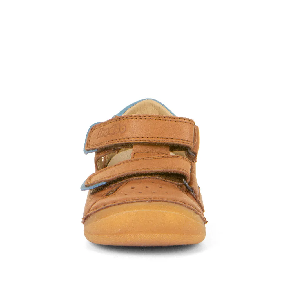 Froddo Boy's and Girl's Paix Up Double Sandals - Brown Bow Kids