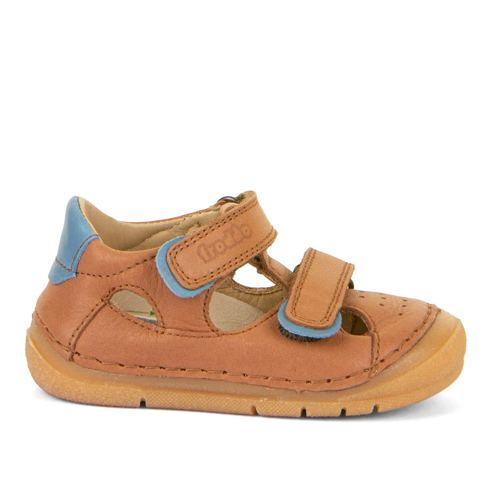 Froddo Boy's and Girl's Paix Up Double Sandals - Brown Bow Kids