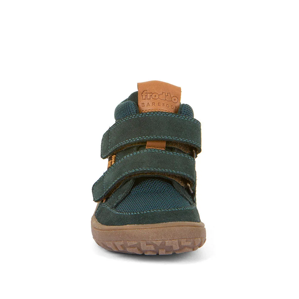 Froddo Boy's and Girl's Tex Autumn Barefoot Ankle Boots - Petroleum Lace Kids