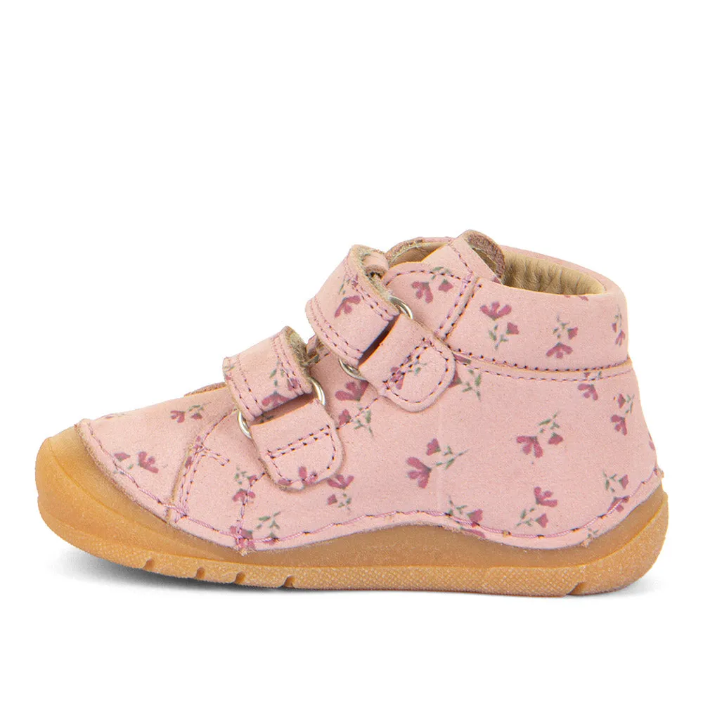 Froddo Girl's Paix Up Casual Shoes - Flowers Canvas Upper