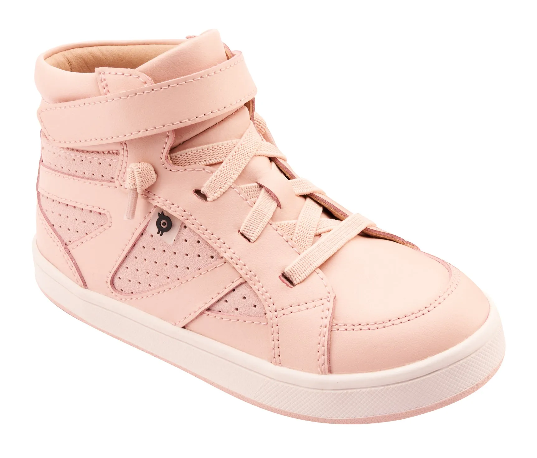 Fun designs Old Soles Girl's 1004 Sole Base Casual Shoes - Powder Pink / Powder Pink Suede / White Powder Pink Sole