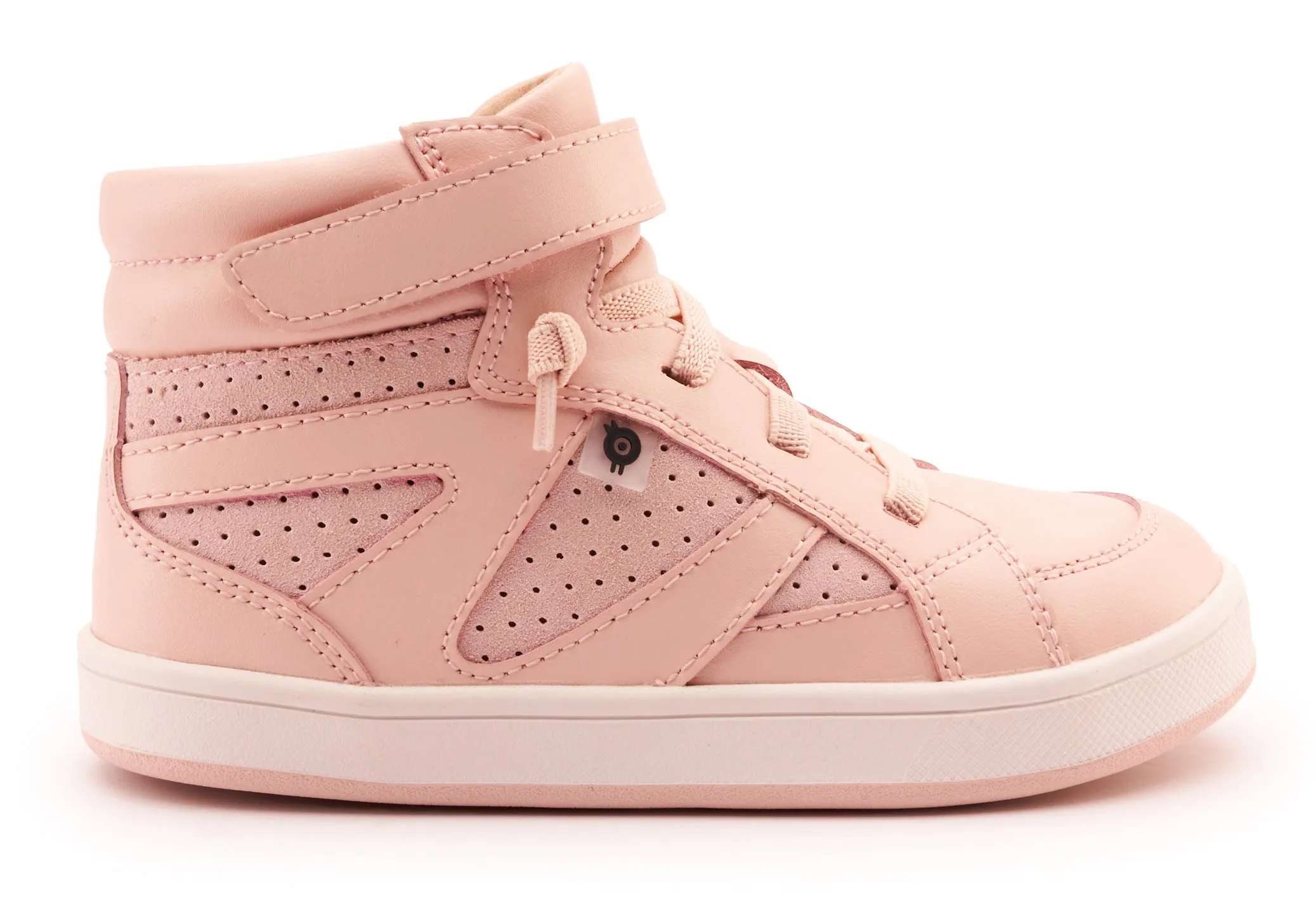 Fun designs Old Soles Girl's 1004 Sole Base Casual Shoes - Powder Pink / Powder Pink Suede / White Powder Pink Sole