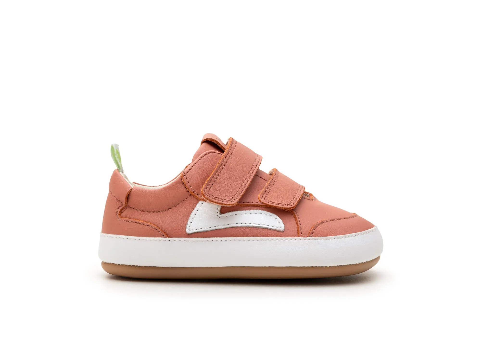Fun designs Tip Toey Joey Girl's Landy Sneakers - Rosa Seco / White