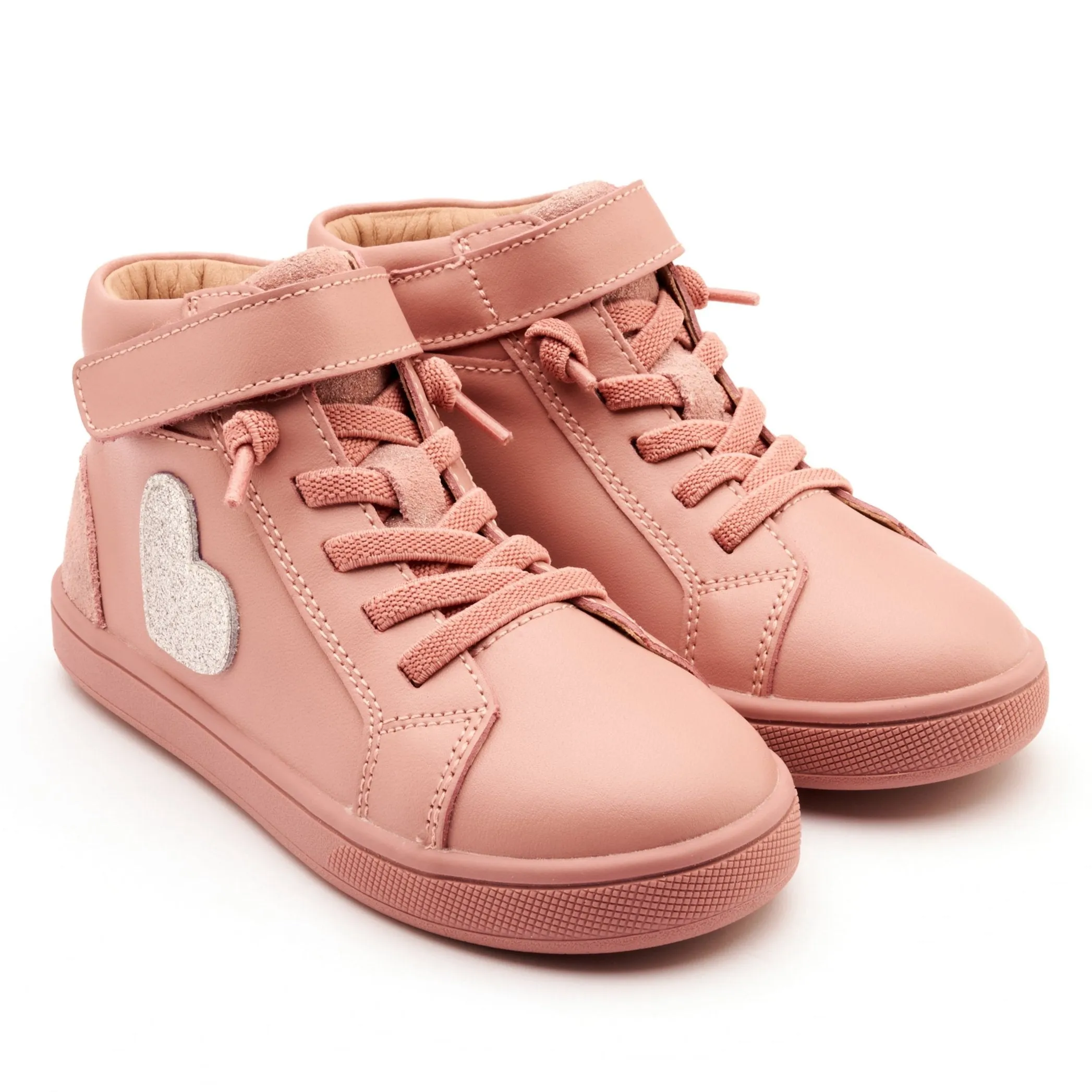 Fun Kids Old Soles Girl's FestiveKix Casual Shoes - Kiss / Lamina Kiss / Glam Argent