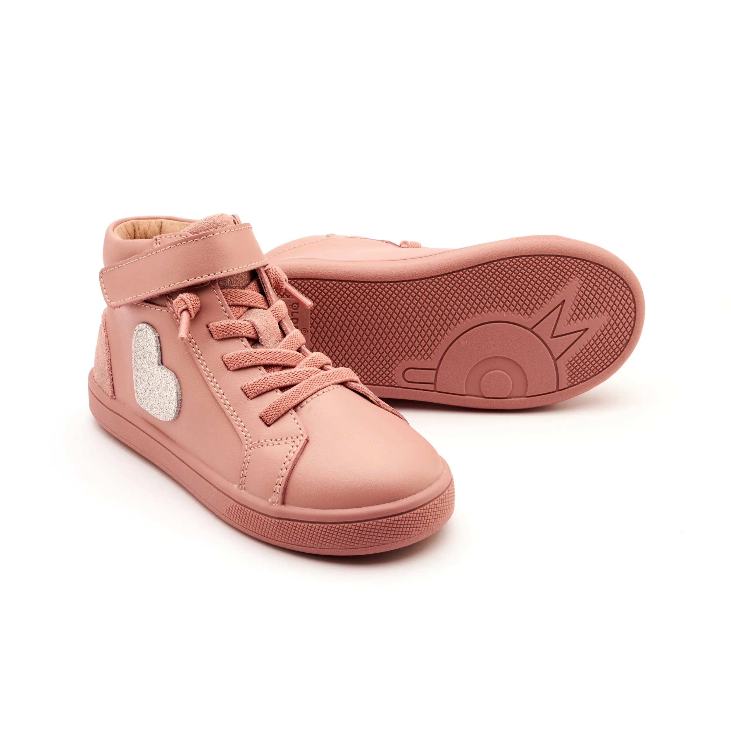 Fun Kids Old Soles Girl's FestiveKix Casual Shoes - Kiss / Lamina Kiss / Glam Argent