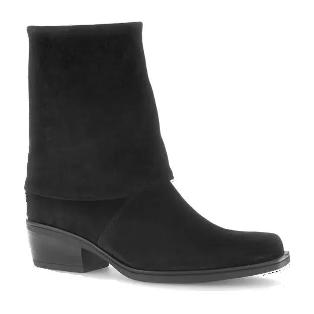 GABOR 7591517 ANKLE BOOT - BLACK Flexible Upper Relaxed Vibe