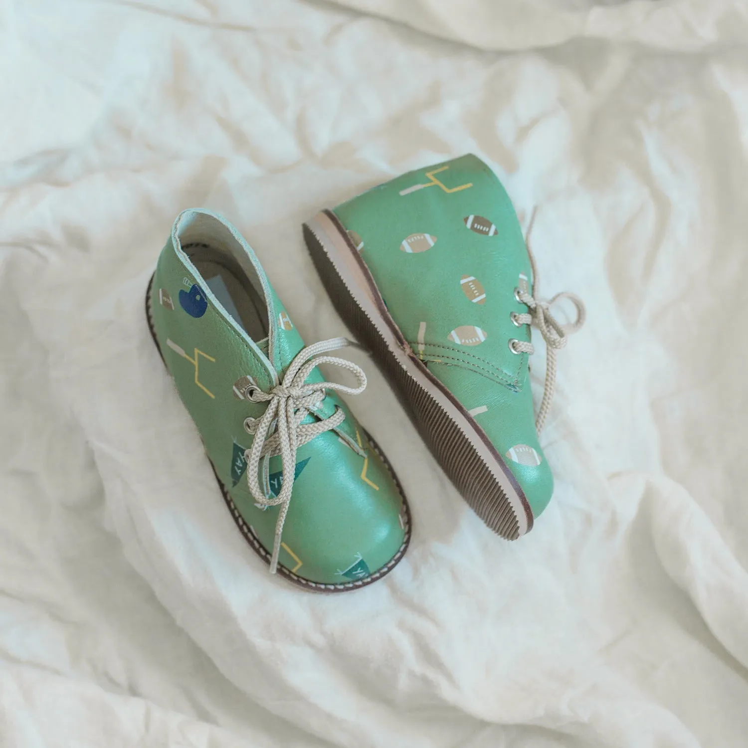 Elegant kids' looks Desert Boot - Football Print