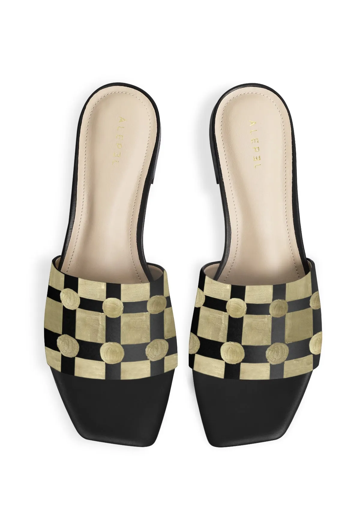 Easy Footwear Geos Black Square