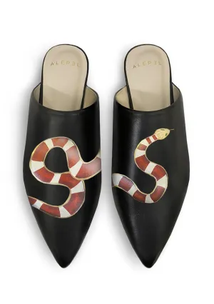 Gold Snake Black Pointe Photo Glam