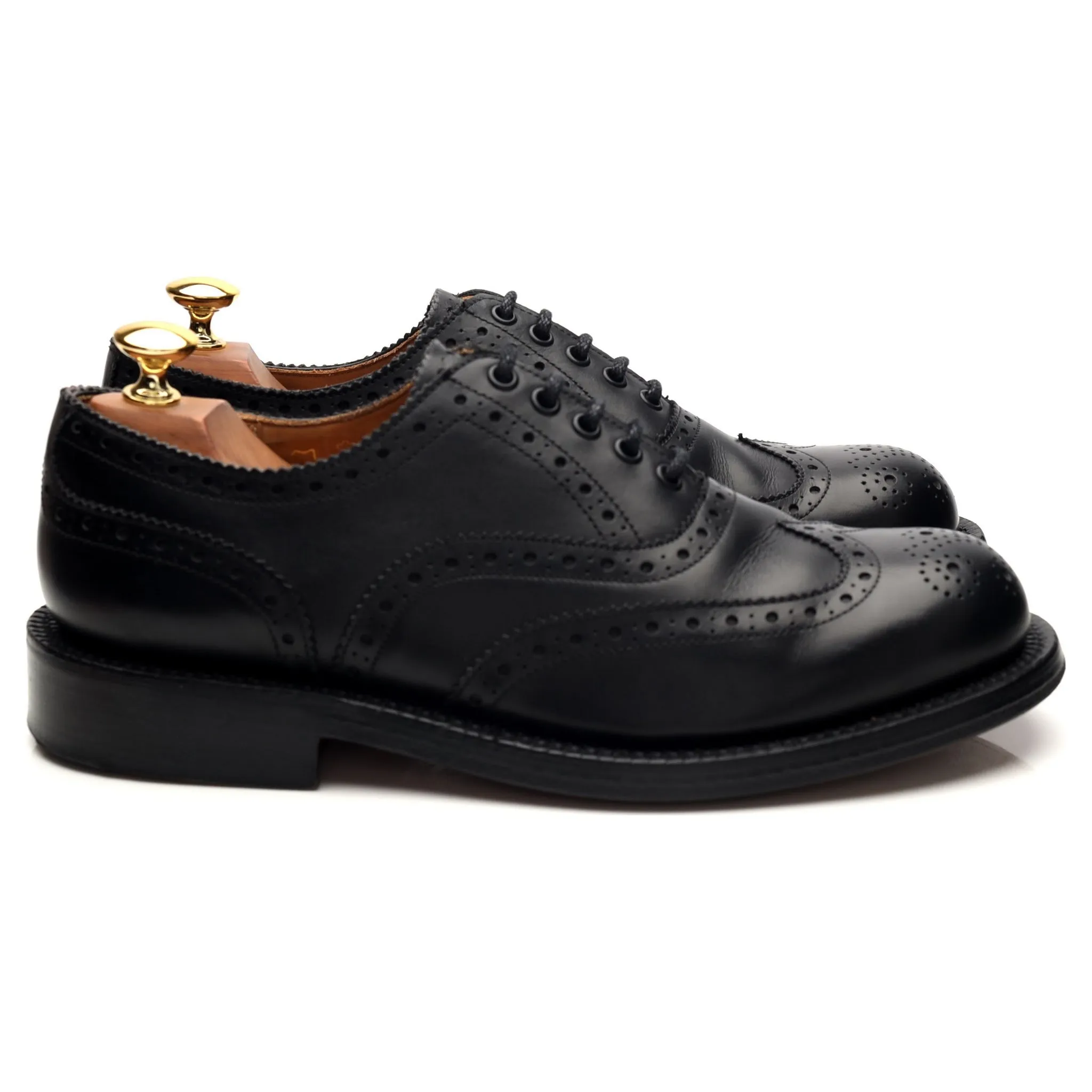 Urban Utility G:One Black Leather Oxford Brogues UK 7 G