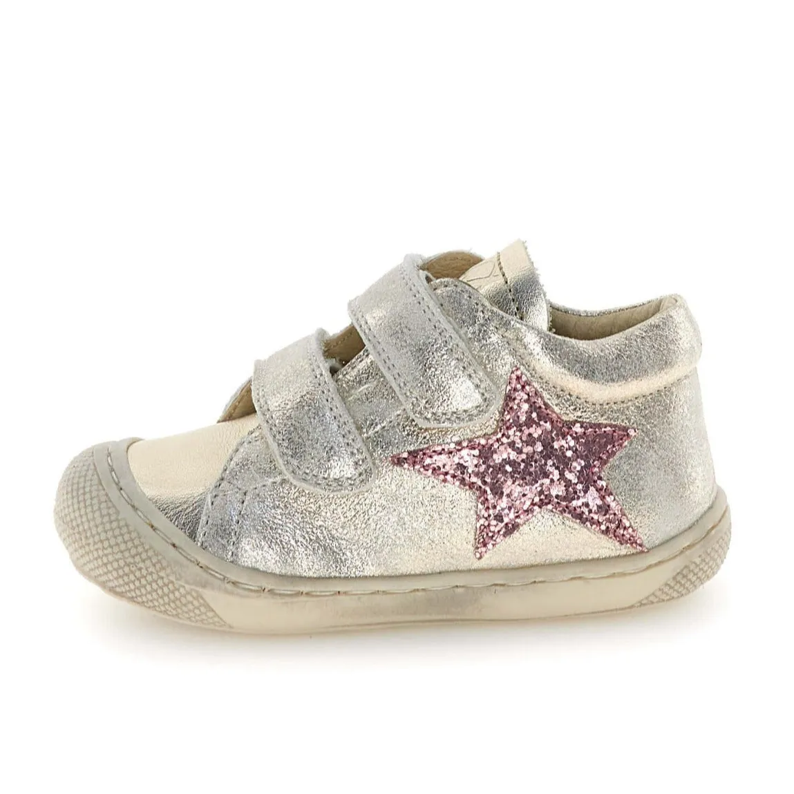 Washable kids' products Naturino Girl's Kolde Vl Casual Shoes - Platinum/Pink